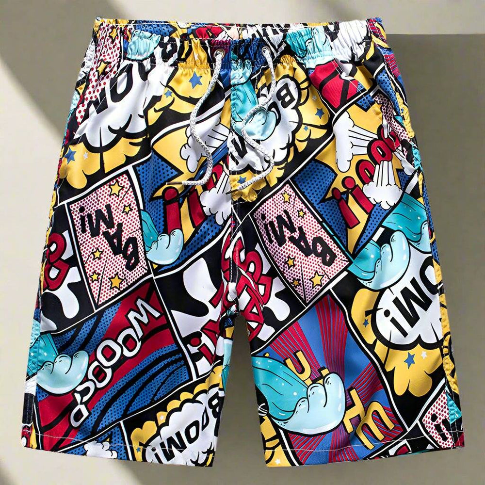 Beach Pants Men's Five-point Pants Loose Couple Shorts Big Pants Pants