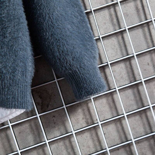 Couple Mink Velvet Thickened Base Sweater