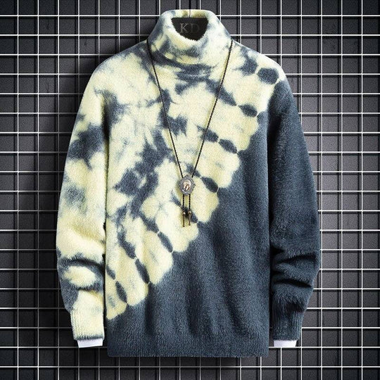 Couple Mink Velvet Thickened Base Sweater