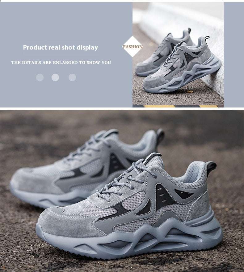 Anti Smashing Men's Protective Shoes 0 NexaNova Boutique NexaNova Boutique