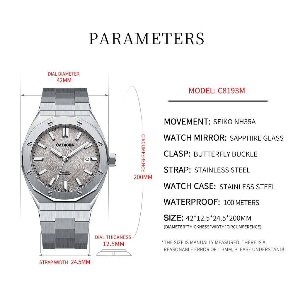 Automatic Mechanical Movement Calendar Luminous Pointer Men's Watch 0 211 NexaNova Boutique