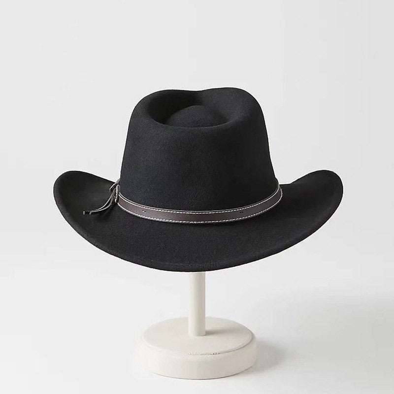 Autumn And Winter Men's Woolen Jazz Denim Hat 0 37 NexaNova Boutique