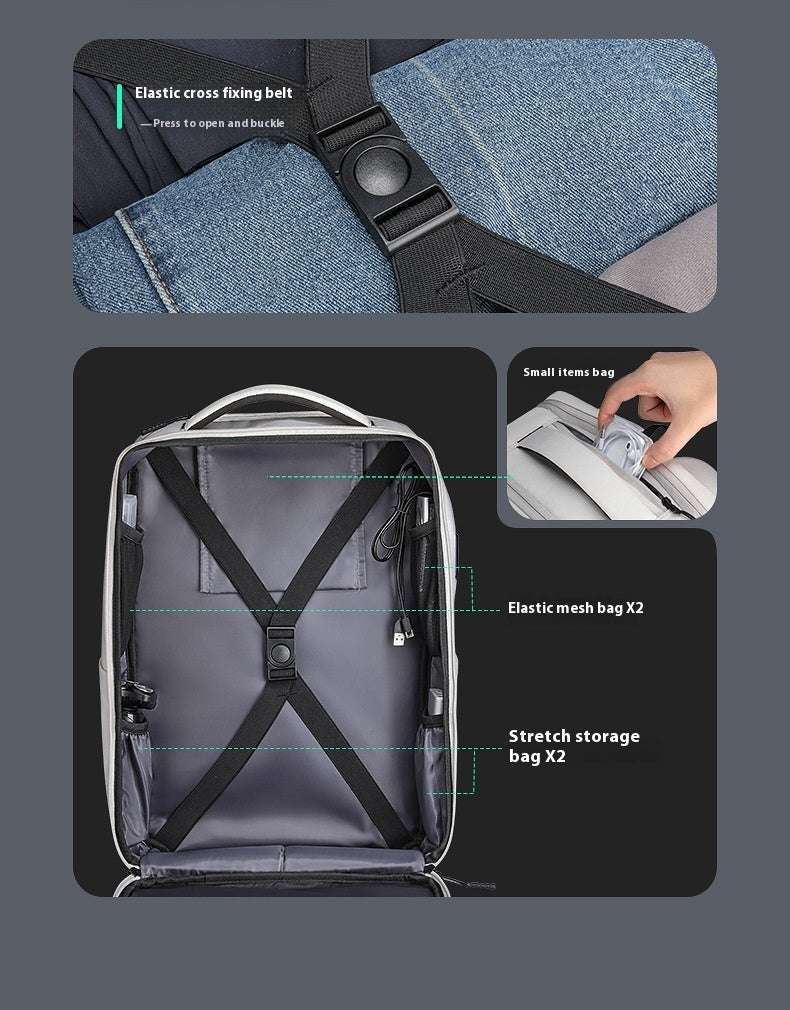 Autumn And Winter New Men's Urban Simple Casual Backpack 0 69 NexaNova Boutique