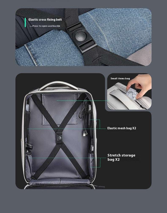 Autumn And Winter New Men's Urban Simple Casual Backpack 0 69 NexaNova Boutique
